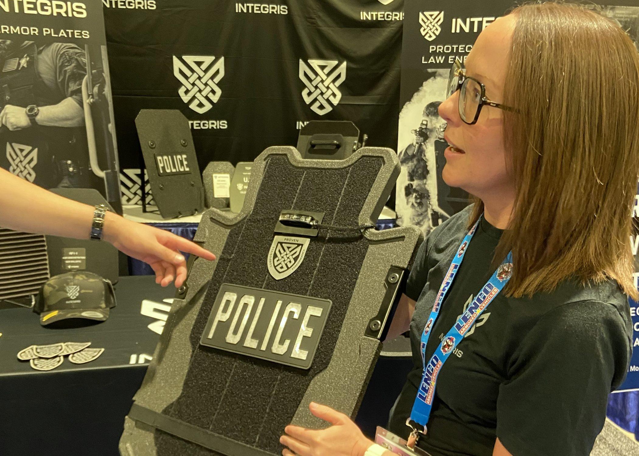 Kim Mcneely Demonstrating Shield